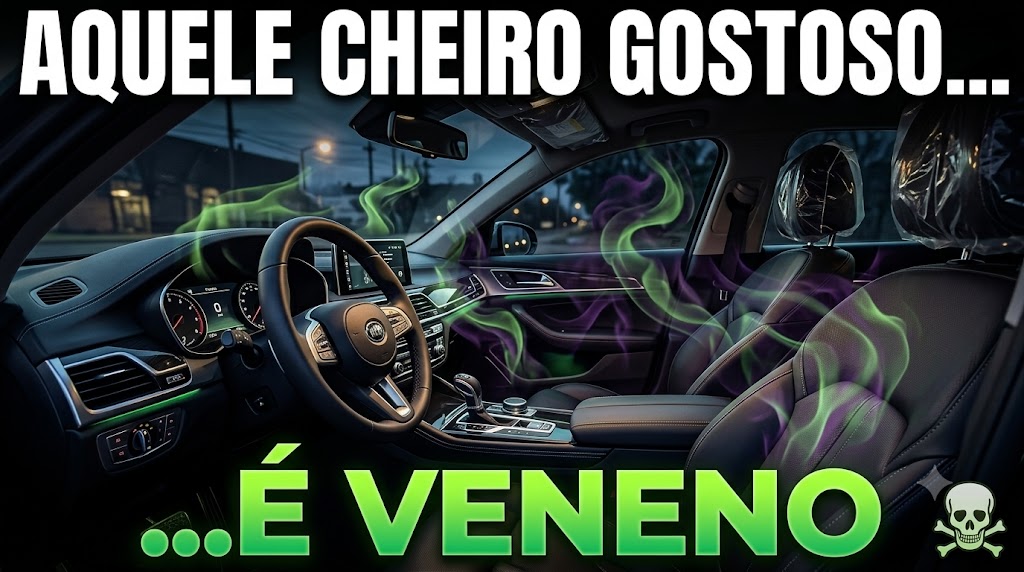 Interior de carro novo